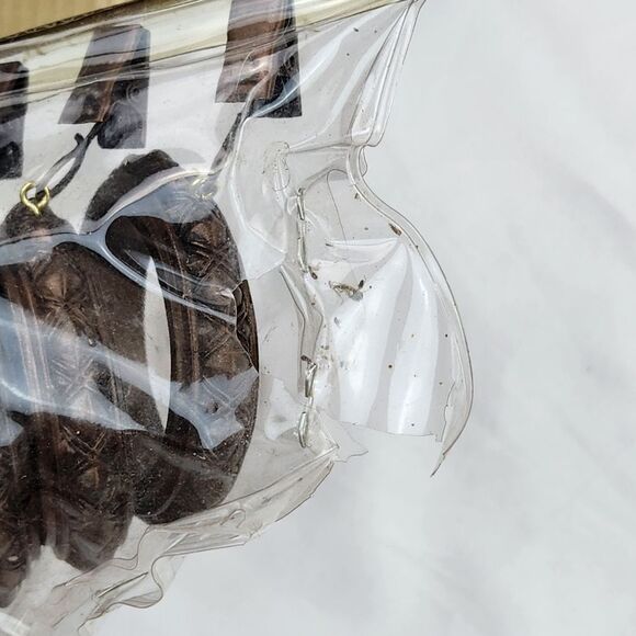 🔸️NWT India Ink Hensley Tuscan Bronze Decorative Drapery Clip Rings Set of 14 - Picture 5 of 9